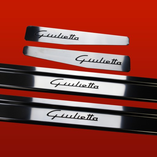 ALFA ROMEO GIULIETTA 304 Накладки на пороги из нержавеющей стали