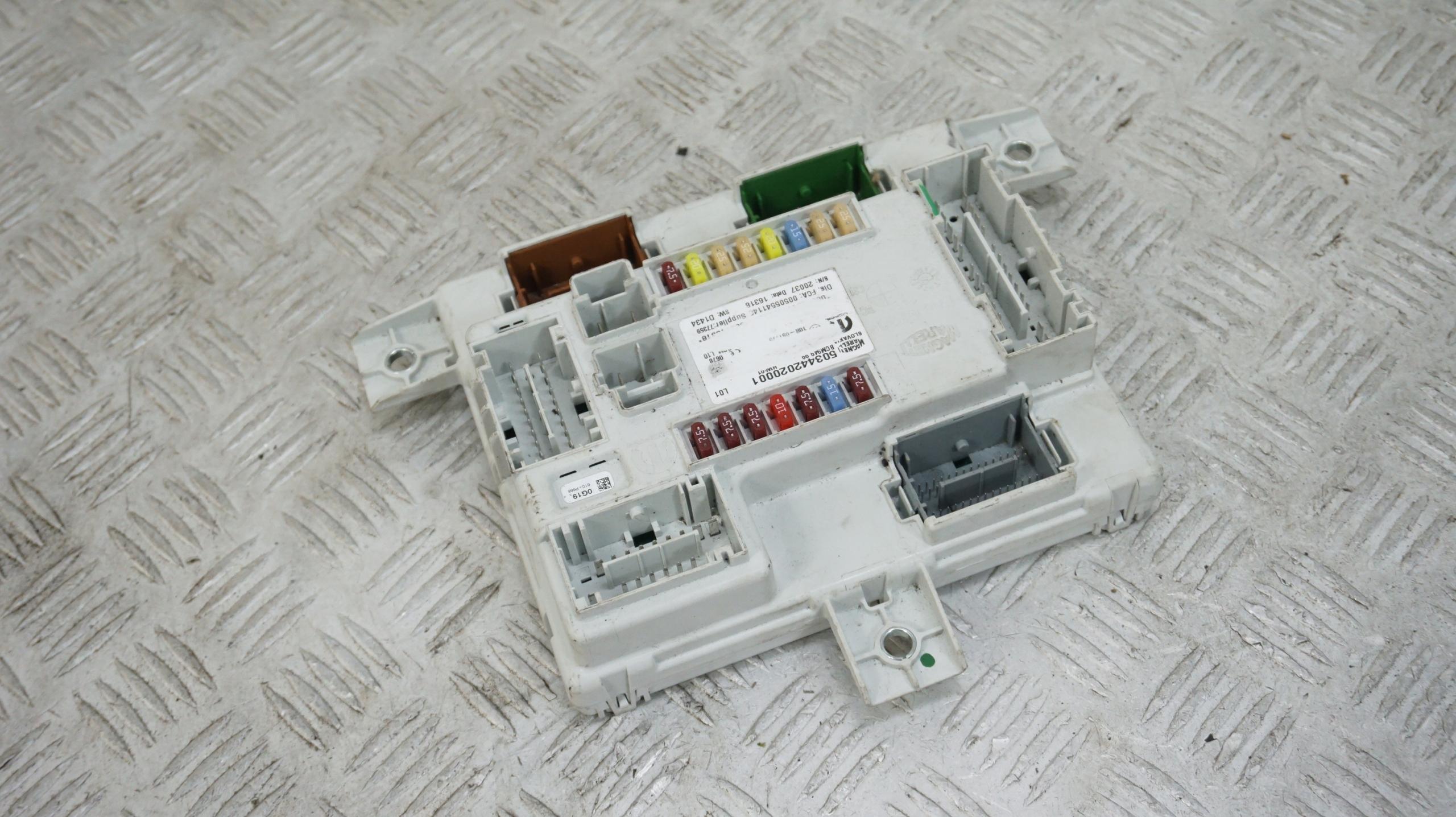 ALFA ROMEO STELVIO МОДУЛЬ КОРОБКА BSI 503442020001