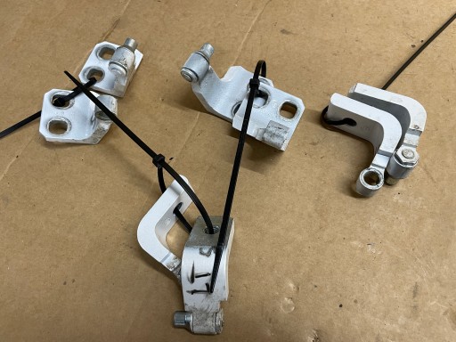 ALFA ROMEO STELVIO КУЗОВНИЙ ШАРНІР ДВЕРІ ЛІВИЙ ПРАВИЙ ПЕРЕДНІЙ ЗАДНІЙ КОЛІР 248