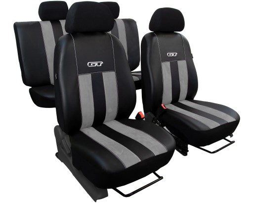 КОМПЛЕКТ АВТОЧЕХЛОВ НА АВТОМОБИЛЬНЫЕ СИДЕНЬЯ ALICANTE ДЛЯ Dacia Spring