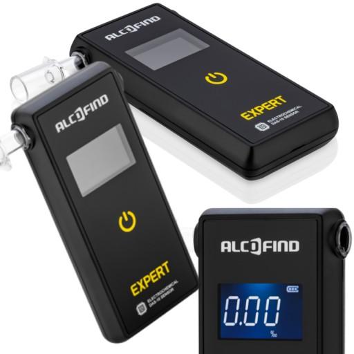 АЛКОТЕСТЕР ALCOFIND EXPERT ОТКАЛИБРОВАННЫЙ МУНДШТУК ЧЕХОЛ