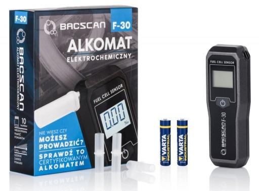 Электрохимический алкотестер BACSCAN F-30 Platinum