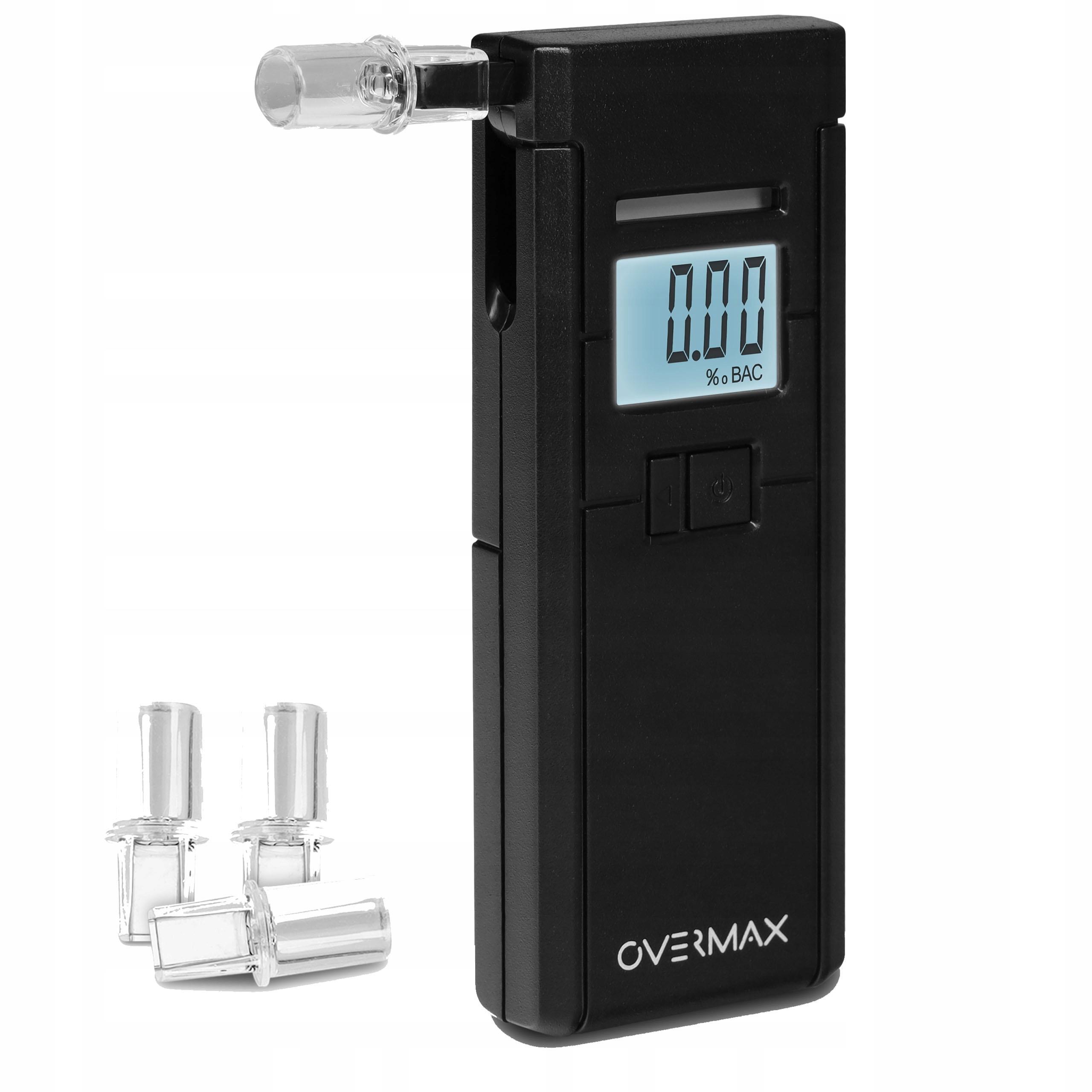 ЭЛЕКТРОХИМИЧЕСКИЙ АЛКОТЕСТЕР OVERMAX AD-05 + КАЛИБРОВКА