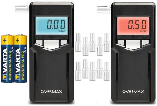 ЭЛЕКТРОХИМИЧЕСКИЙ АЛКОТЕСТЕР OVERMAX AD-06 + КАЛИБРОВКА