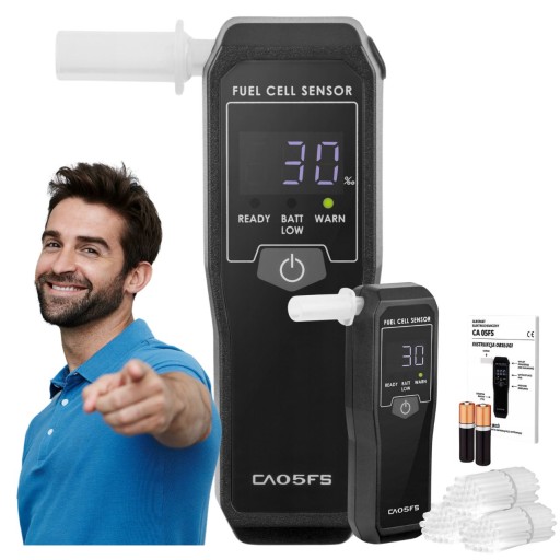 АЛКОТЕЗЕР ЕЛЕКТРОМЕХАНІЧНИЙ ПРОФЕСІЙНИЙ МУТХІП 80 шт. З РК-ДИСПЛЕЄМ