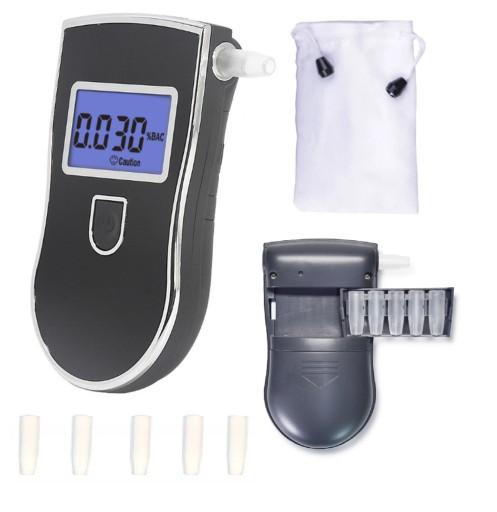 Алкотестер ZENWIRE AT-818 с ЖК-дисплеем + 5X мундштуки + чехол