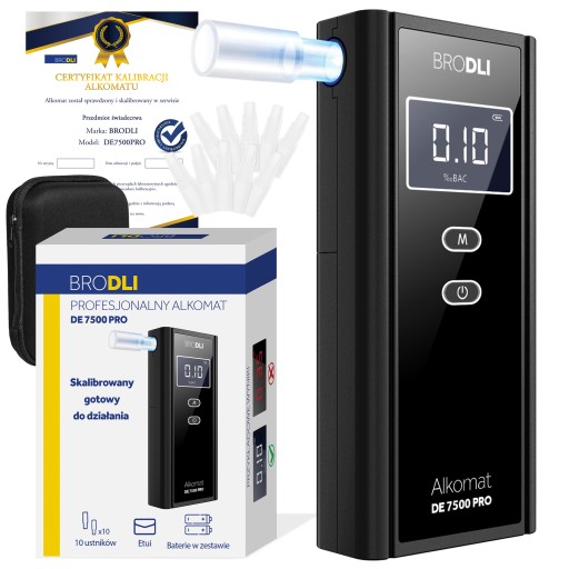 ПРОФЕСІЙНИЙ АЛКОТЕПЕР, КАЛІБРУВАННЯ ЧОХЛА, 10 РОТОВ, ТОЧНІСТЬ ЯК ПОЛІЦІЙСЬКИЙ