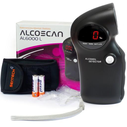 Алкотестер PROMILER AL - 6000 мундштуки 2шт калибровка