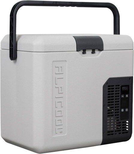 ALPICOOL P18 ТУРИСТИЧЕСКИЙ ХОЛОДИЛЬНИК С МОРОЗИЛЬНОЙ КАМЕРОЙ 18л 12-24В СЕРЫЙ -20 до +20