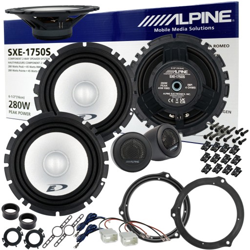 Проставки динаміків ALPINE для FORD FOCUS KUGA GALAXY SMAX MONDEO CMAX KUGA