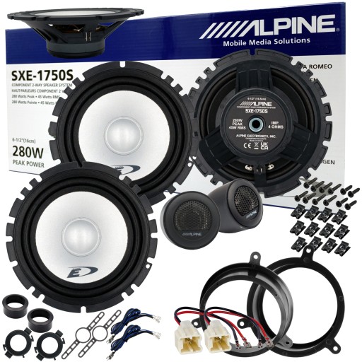 Проставки динаміків ALPINE для RENAULT SCENIC GRAND SCENIC TALISMAN ZOE