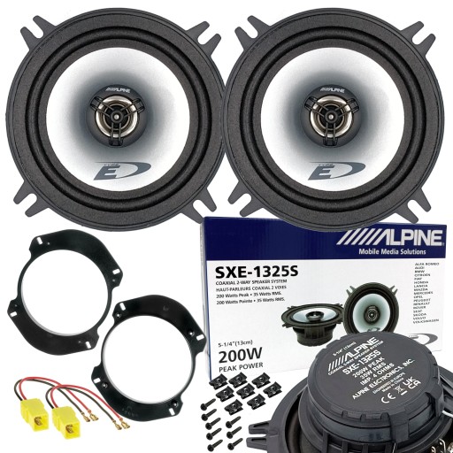 ALPINE Проставки автомобільної колонки для ALFA GTV SPIDER FIAT MULTIPLA ЗАД