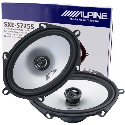 Alpine SXE-5725s автомобільні колонки 5x7 