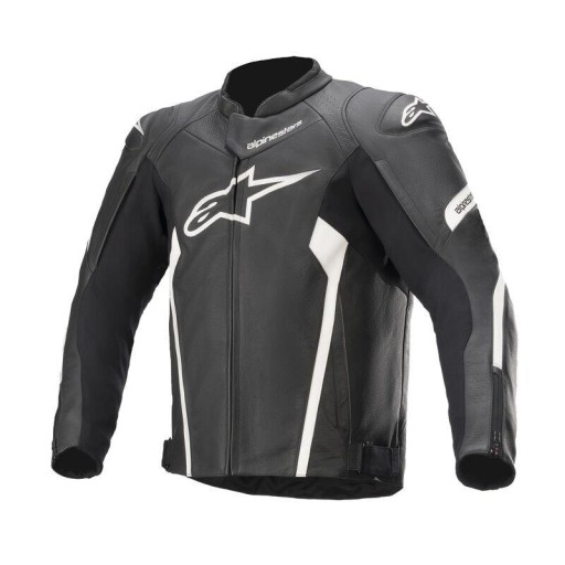 Шкіряна куртка alpinestars faster v2 чорна 58