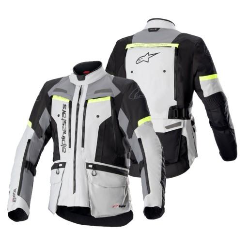 МОТОЦИКЛЕТНА КУРТКА ALPINESTARS BOGOTA PRO DRYSTAR GREY/YELLOW FLUO S