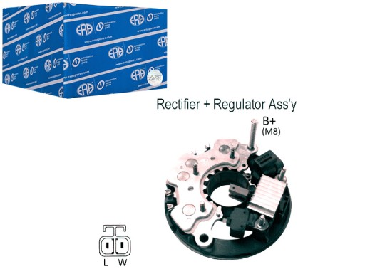 215943 - ГЕНЕРАТОР ВИПРЯМУВАЧ ЕРА VAUXHALL OPEL HONDA ЕРА