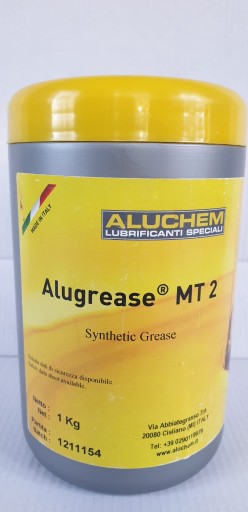 ALUCHEM ALUGREASE MT СИНТЕТИЧЕСКАЯ СМАЗКА ДЛЯ МЕДИ С ГРАФИТОМ NLGI-2 1 КГ