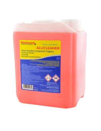 ALUCLEANER 5L СИЛЬНАЯ КИСЛОТА ДЛЯ ОЧИСТКИ АЛЮМИНИЯ