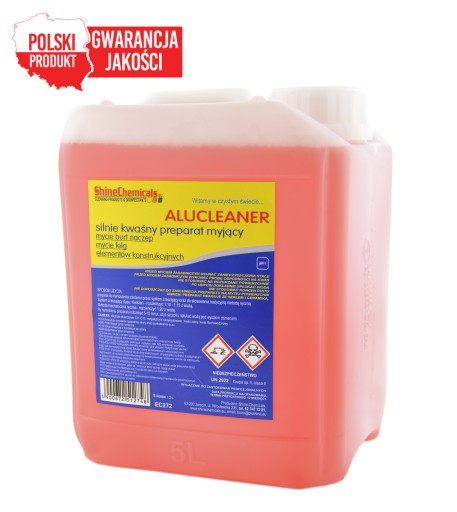 ALUCLEANER 5L МОЩНЫЙ АЛЮМИНИЕВЫЙ МОЮЩИЙ ПРЕПАРАТ
