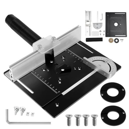 АЛЮМИНИЕВАЯ ВСТАВКА ДЛЯ СТОЛА НАСТОЛЬНАЯ ВСТАВКА ДЛЯ ТРИМЕРА ПРОФЕССИОНАЛЬНАЯ ПЛИТА