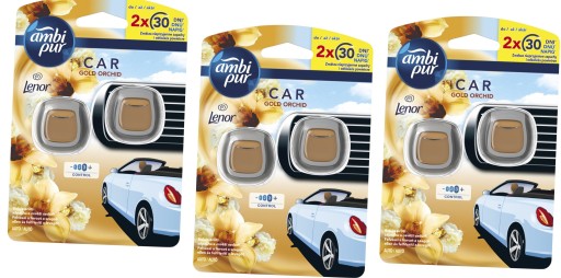 AMBI PUR CAR Jaguar Lenor Gold Orchid ароматизатор для автомобиля освежитель