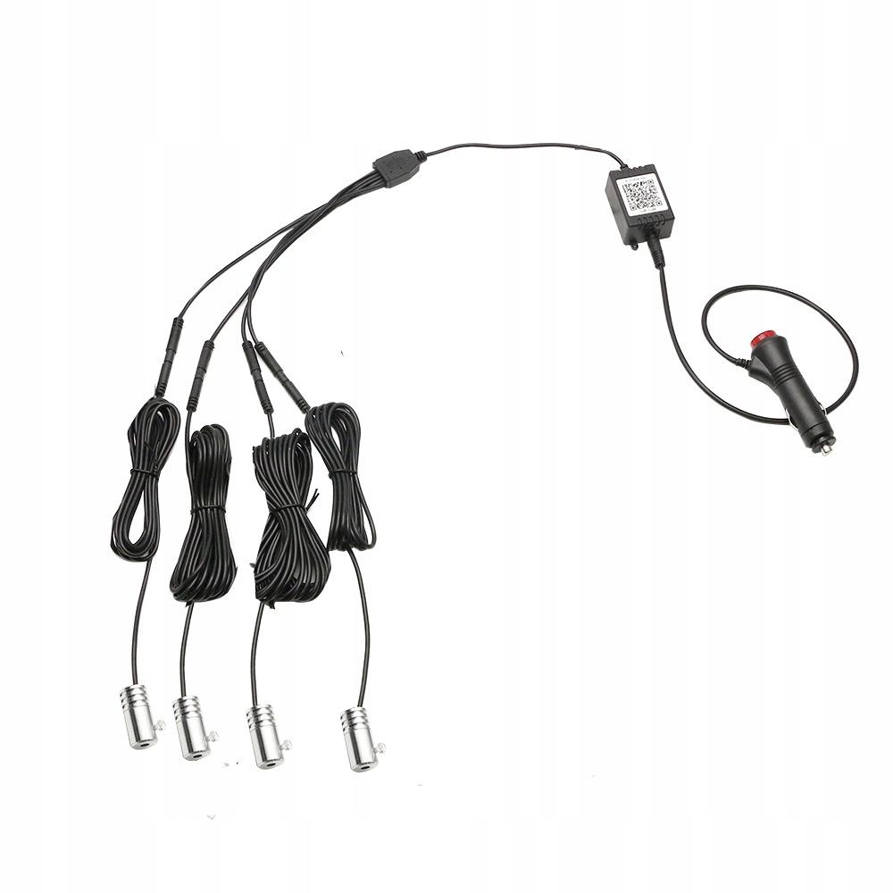 НАВКОЛИШНЄ СВІТЛО ВОЛОКОННО-ОПТИЧНЕ ДОДАТОК RGB LED