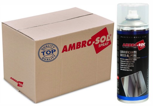 AMBRO SOL Multi Spray 400мл Сухая смазка ПТФЭ (Тефлон) 10 шт.