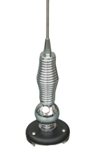 AMERICAN TANK WHIP, 1/4-волновая антенна CB, 282 см + пружина HD + монтажная головка