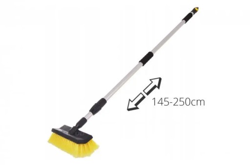ТЕЛЕСКОПИЧЕСКАЯ ЩЕТКА ДЛЯ МЫТЬЯ AMIO 145-250 СМ,