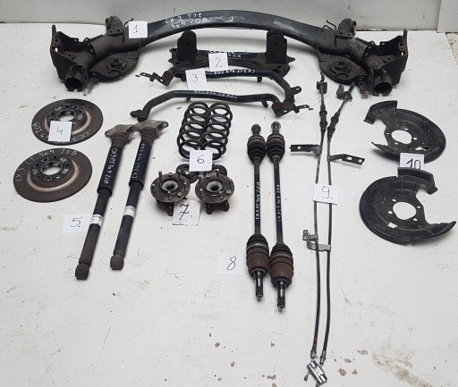 ПРУЖИНА АМОРТИЗАТОРА ЗАДНЯЯ MAZDA CX3 4x4 AWD