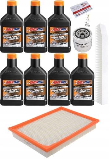 AMSOIL 0W40 + ФИЛЬТРЫ JEEP 6.1 SRT 09-10