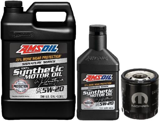 AMSOIL 5W20 4.7L + ФИЛЬТР CHRYSLER 200 2.4 11-2014
