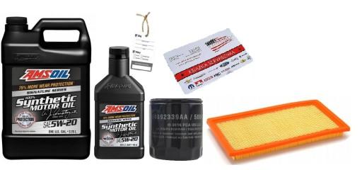 AMSOIL 5W20 + ФИЛЬТРЫ DODGE CALIBRE 1.8 07-09
