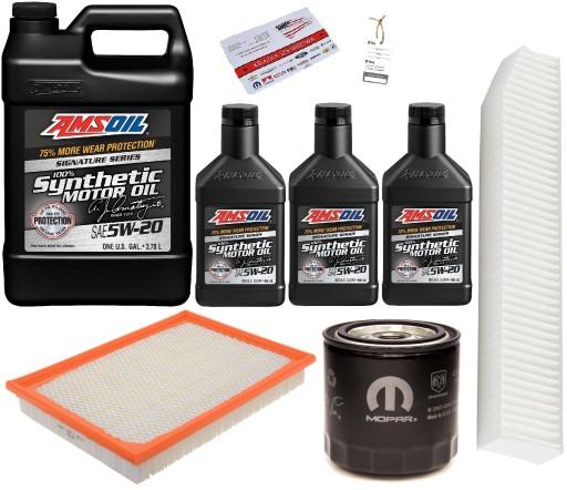 AMSOIL 5W20 + ФИЛЬТРЫ JEEP GRAND CHEROKEE 5.7 05-07