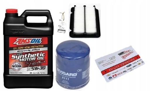 AMSOIL 5W30 + ФИЛЬТРЫ CHEVROLET AVEO 1.6 04-08