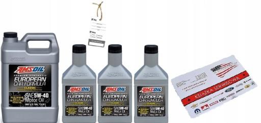 AMSOIL 5W40 EUROPEAN CAR FORMULA 6.6L + БЕЗКОШТОВНІ ПОДАРУНКИ