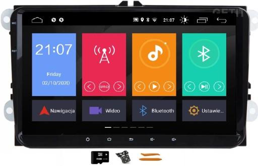 ANDROID 11 GPS радио IPS LTE 4G DSP VW PASSAT B7