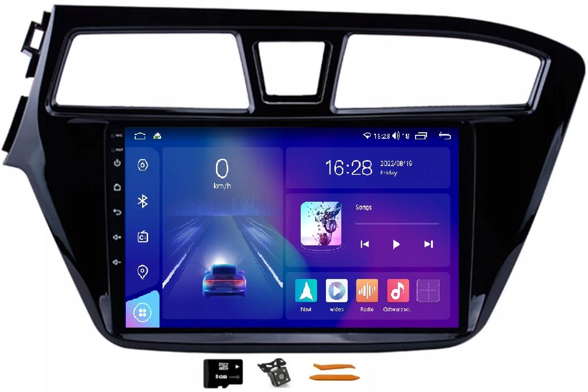 ANDROID 12 DSP навігаційне радіо HYUNDAI I20 14-18