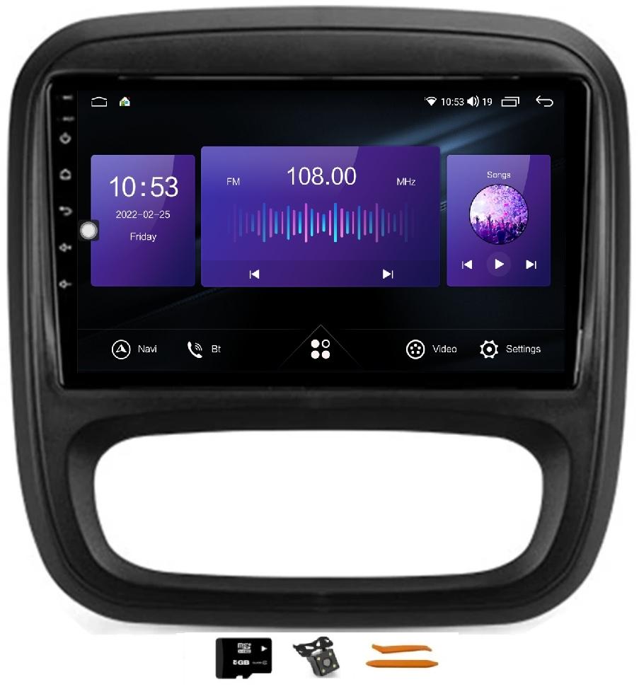 ANDROID 12 РАДІО НАВІГАЦІЯ DSP OPEL VIVARO 14-20