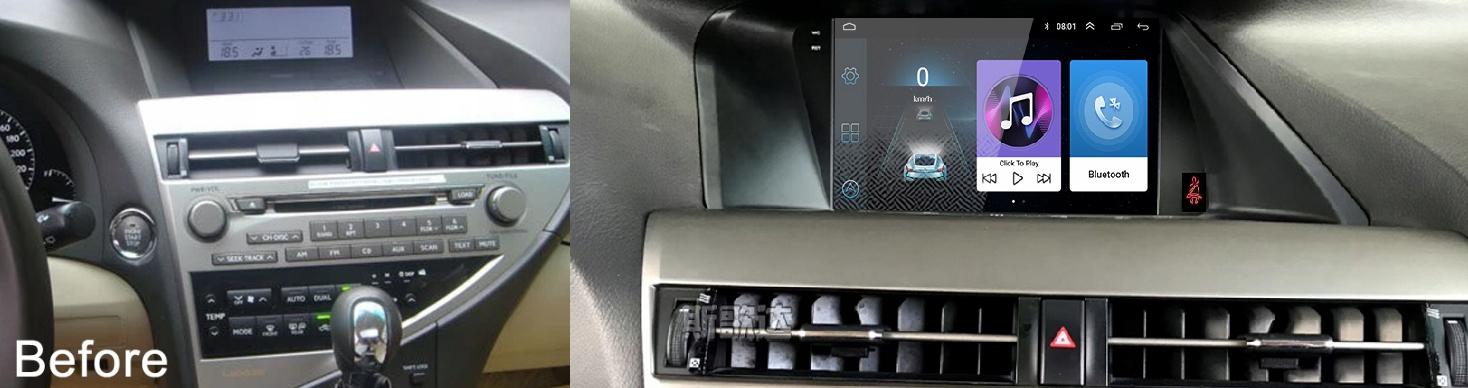 ANDROID 12 НАВІГАЦІЙНЕ РАДІО LEXUS RX270 3 III 08-15
