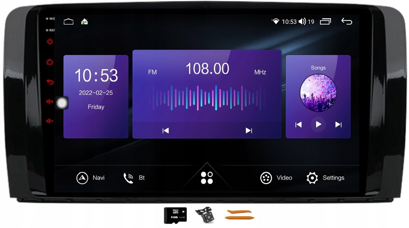 ANDROID 12 радіо навігація MERCEDES R W251 05-2017