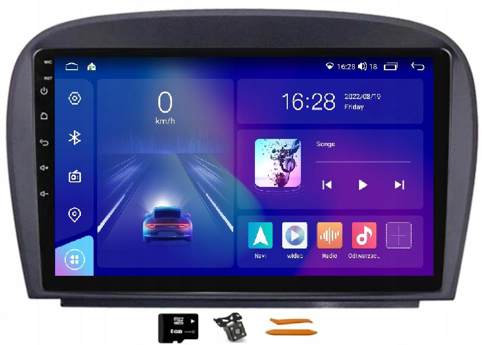 ANDROID 12 навігаційне радіо MERCEDES SL R230 01-11