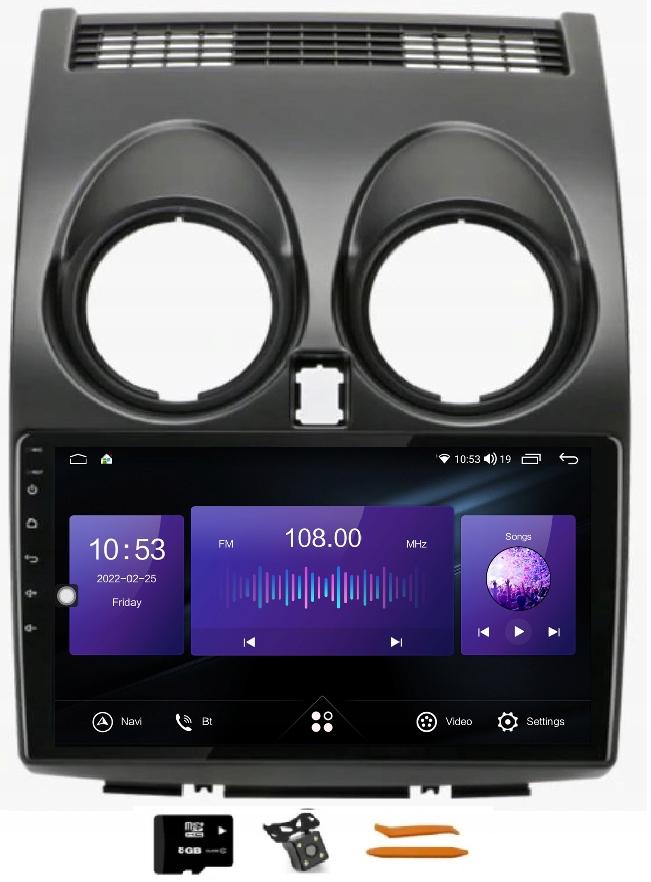 ANDROID 12 НАВИГАЦИОННОЕ РАДИО NISSAN QASHQAI 1 06-13