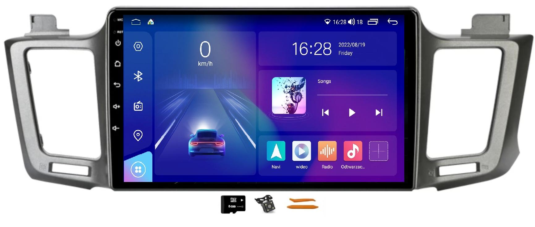 ANDROID 12 МУЛЬТИМЕДІЙНА СТАНЦІЯ TOYOTA RAV4 12-18