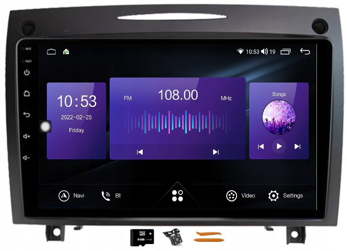 Android радіо навігація DSP 32GB MERCEDES SLK R171