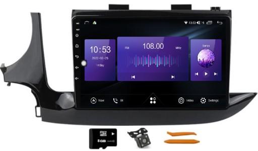 ANDROID РАДІО НАВІГАЦІЯ DSP IPS OPEL MOKKA X 16-18