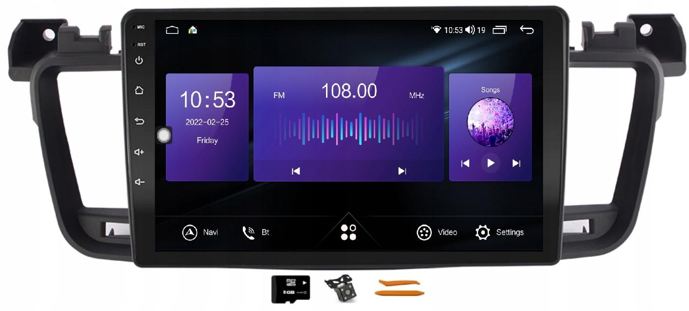 ANDROID РАДИО НАВИГАЦИЯ DSP PEUGEOT 508 И 1 10-18