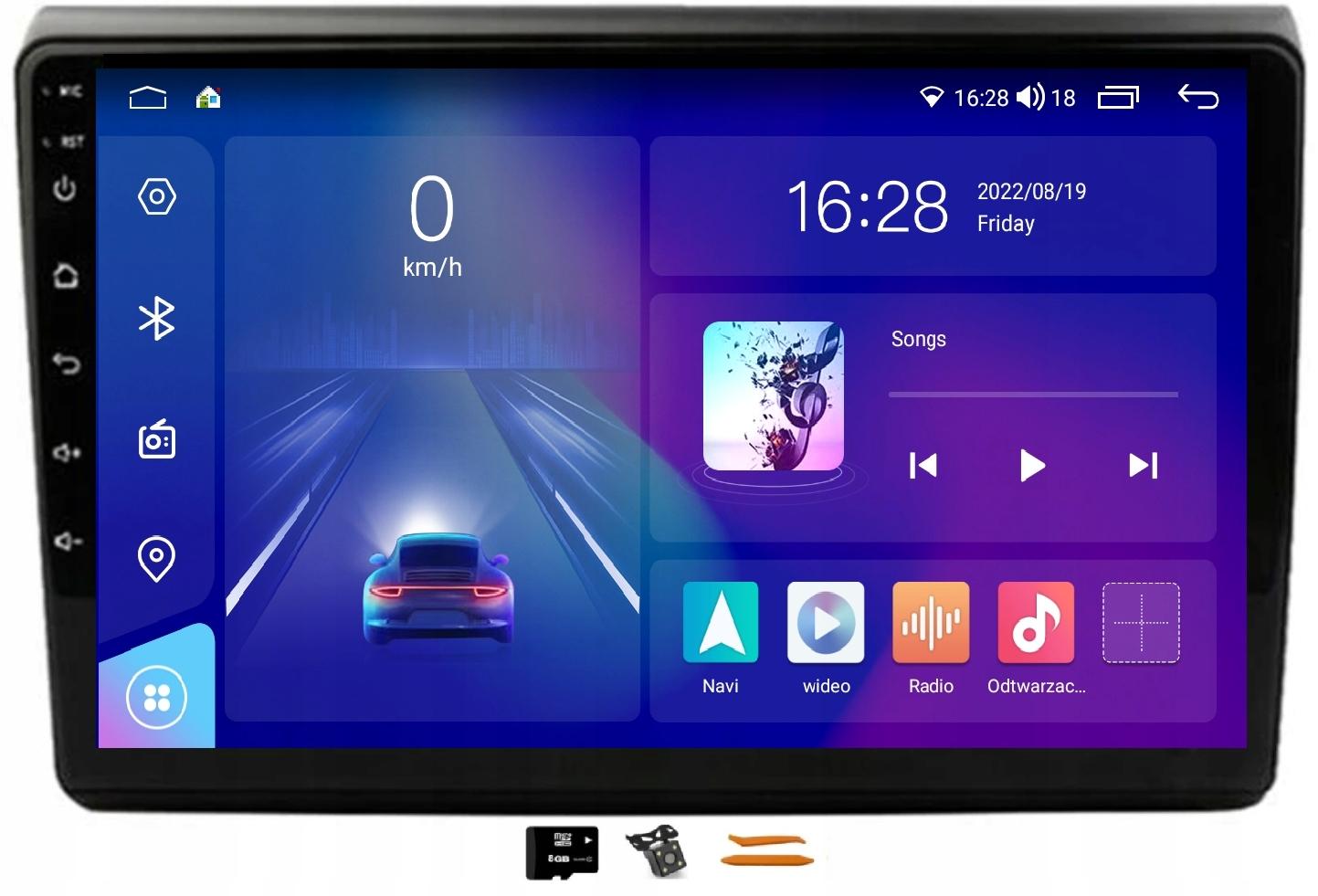 ANDROID РАДІО GPS НАВІГАЦІЯ IPS 8 + 128GB FIAT BRAVO