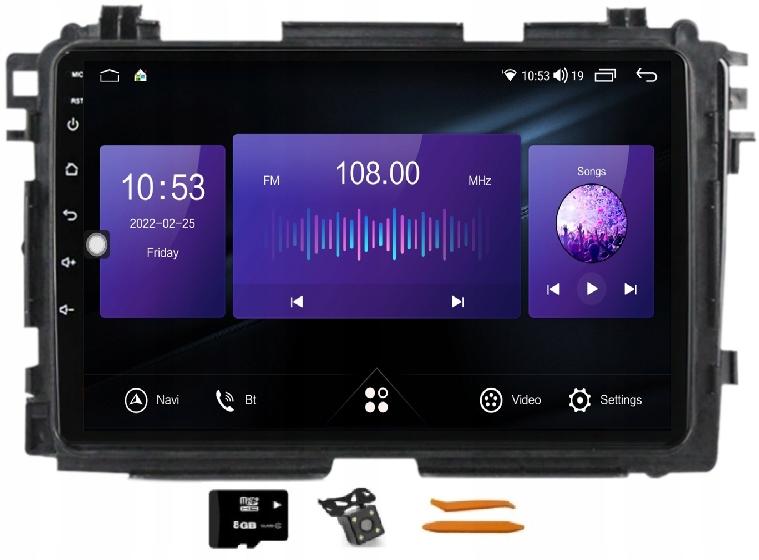 ANDROID РАДІО НАВІГАЦІЯ QLED HONDA HR-V 15-17