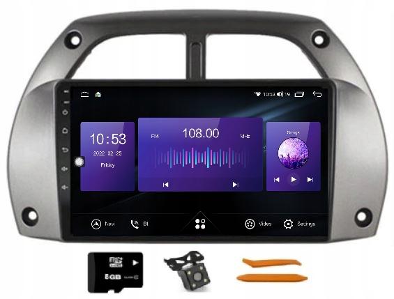 ANDROID РАДІО НАВІГАЦІЯ QLED TOYOTA RAV4 00-03